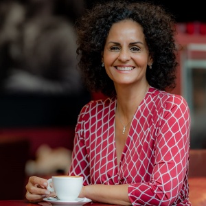 Jasmin Müller bei Vortrag